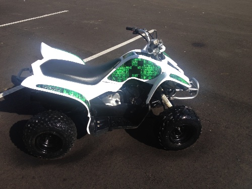 Minecraft ATV Wrap
