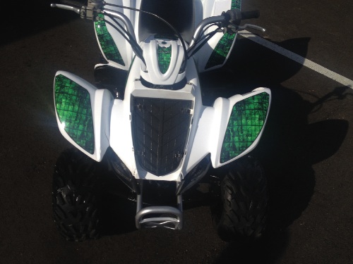 Minecraft ATV Wrap